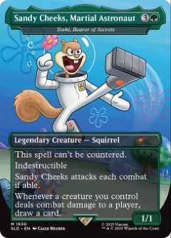 Toski, Bearer of Secrets - Sandy Cheeks, Martial Astronaut Secret Lair Drop - SpongeBob SquarePants
